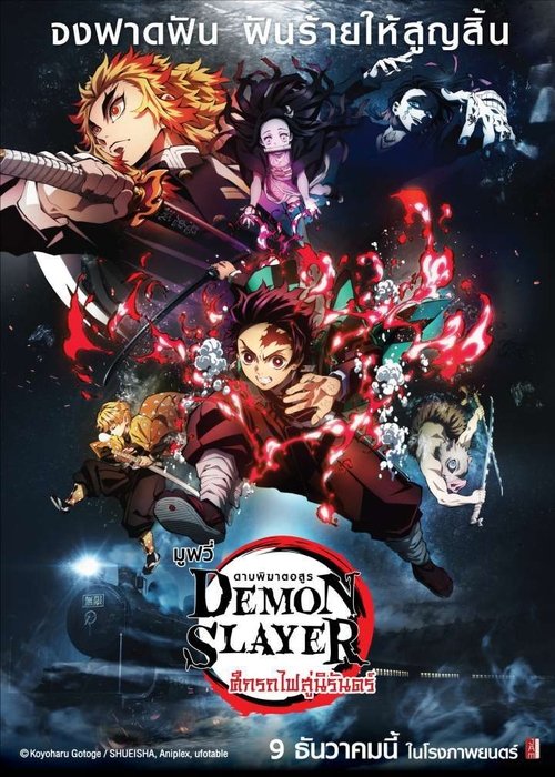 Demon Slayer the Movie Mugen Train ดาบพิฆาตอสูร เดอะมูฟวี่ ศึกรถไฟสู่นิรันดร์ (2020)